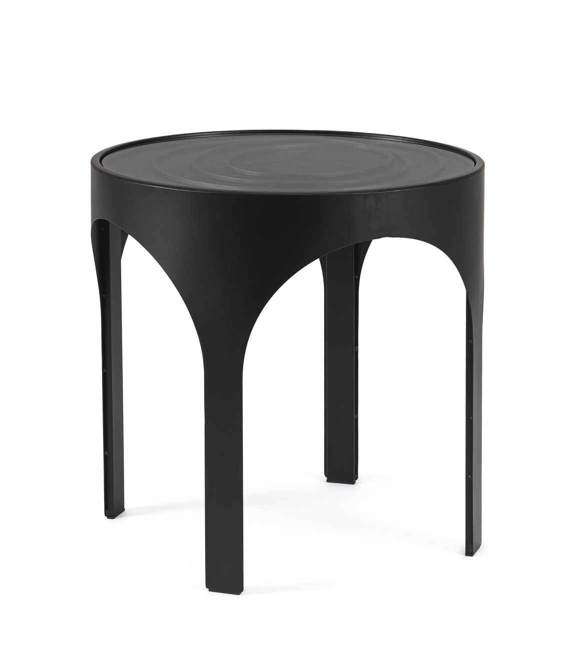 Couchtisch Archie aus Metall, Ø 50 cm