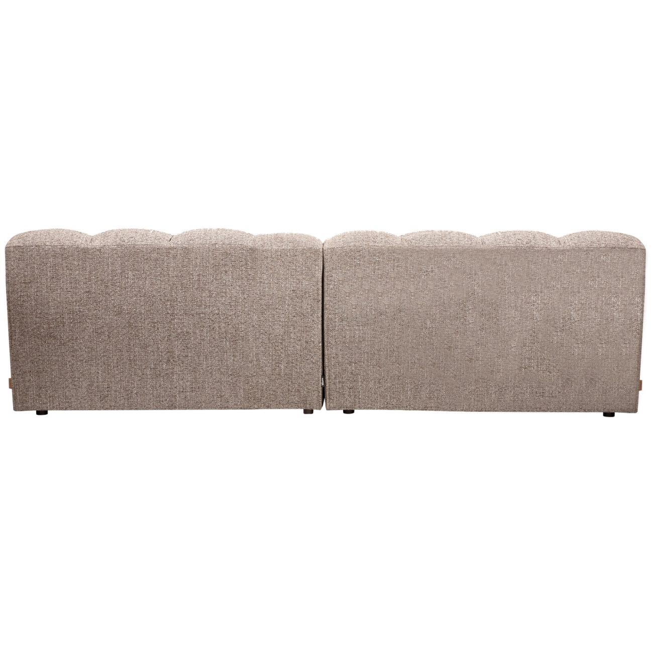 Sofa Allure aus Melange-Stoff, Beige