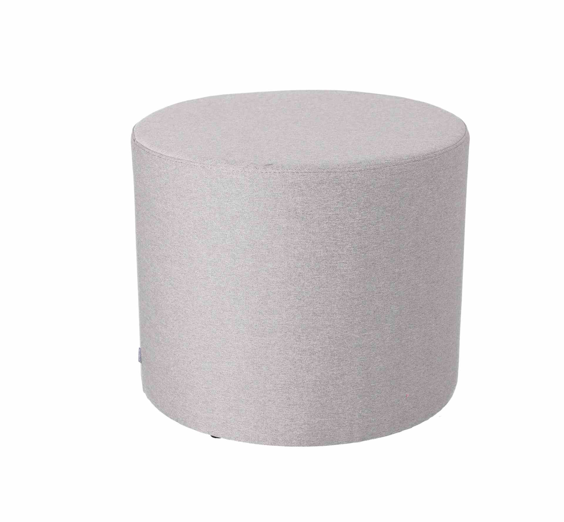 Pouf Rondo Ø 50 cm, Hellgrau