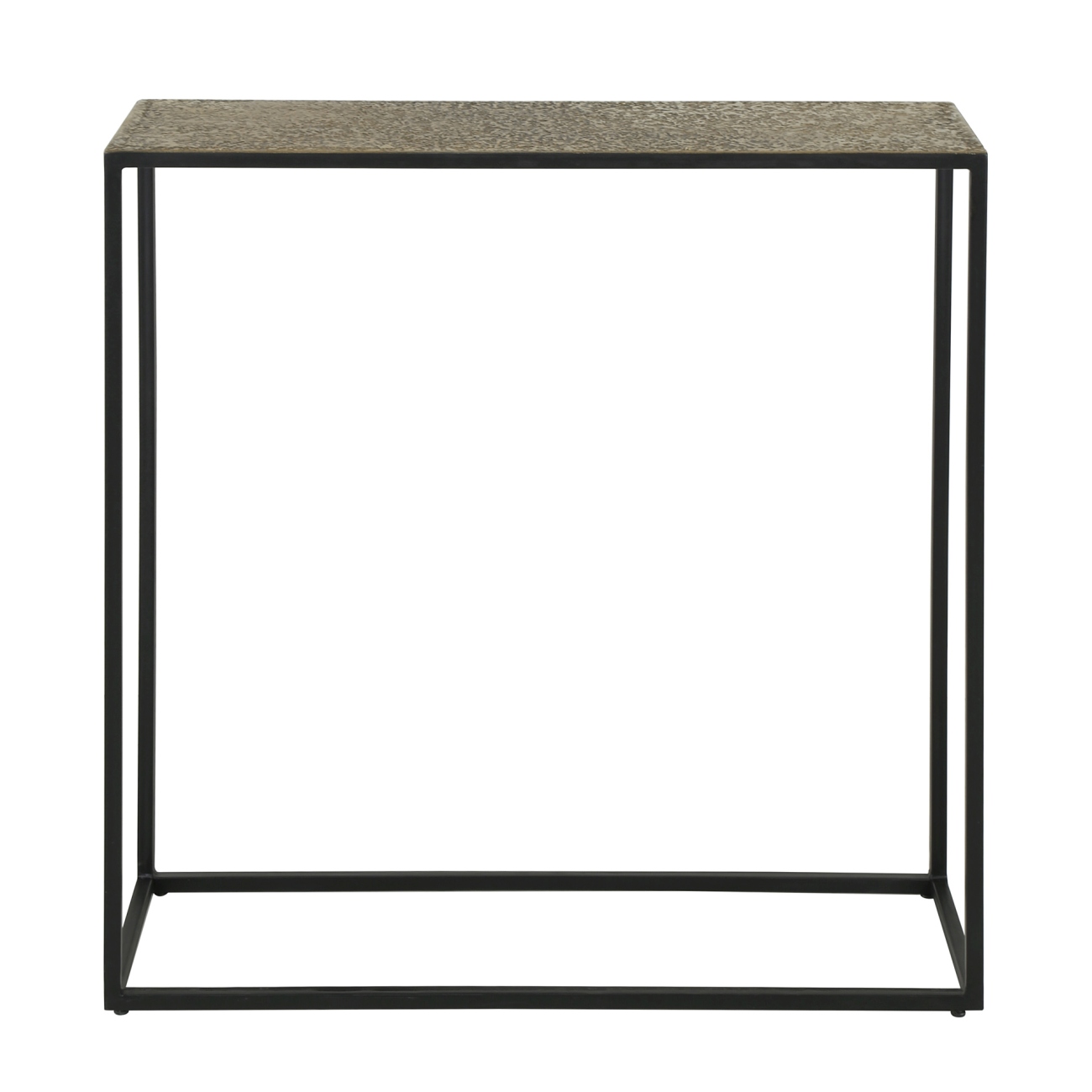 Konsole Metlule - Metall Antike Bronze, 75 cm
