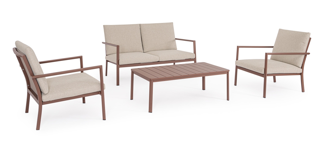 Garten-Set Konnor 4er Gruppe, Barn