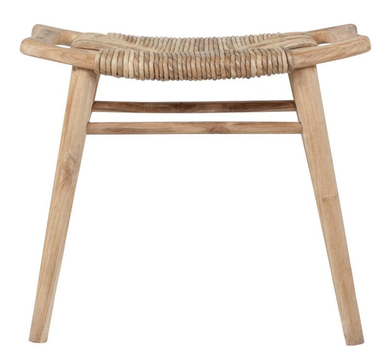 Hocker Rex aus Teakholz