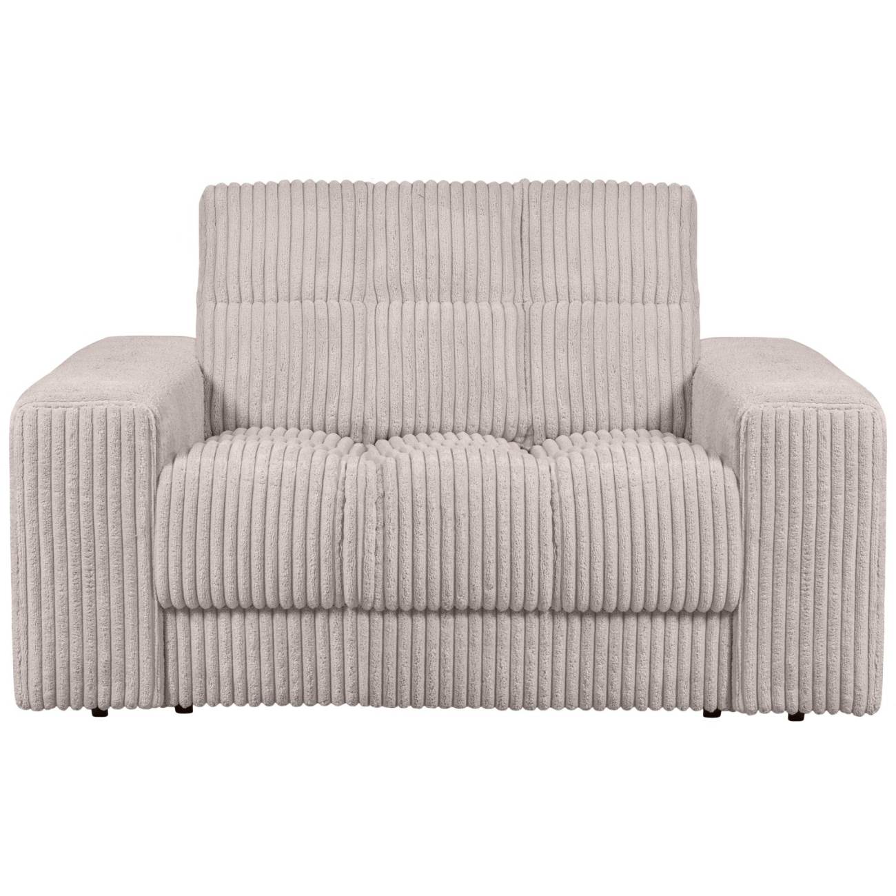 Loveseat Date mit Cordbezug, Natur