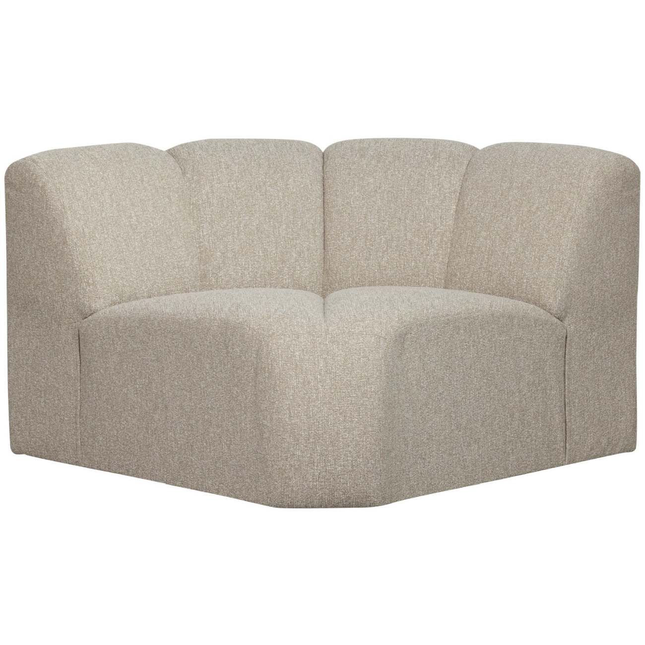 Modulsofa Mojo Boucle Eck-Element, Beige