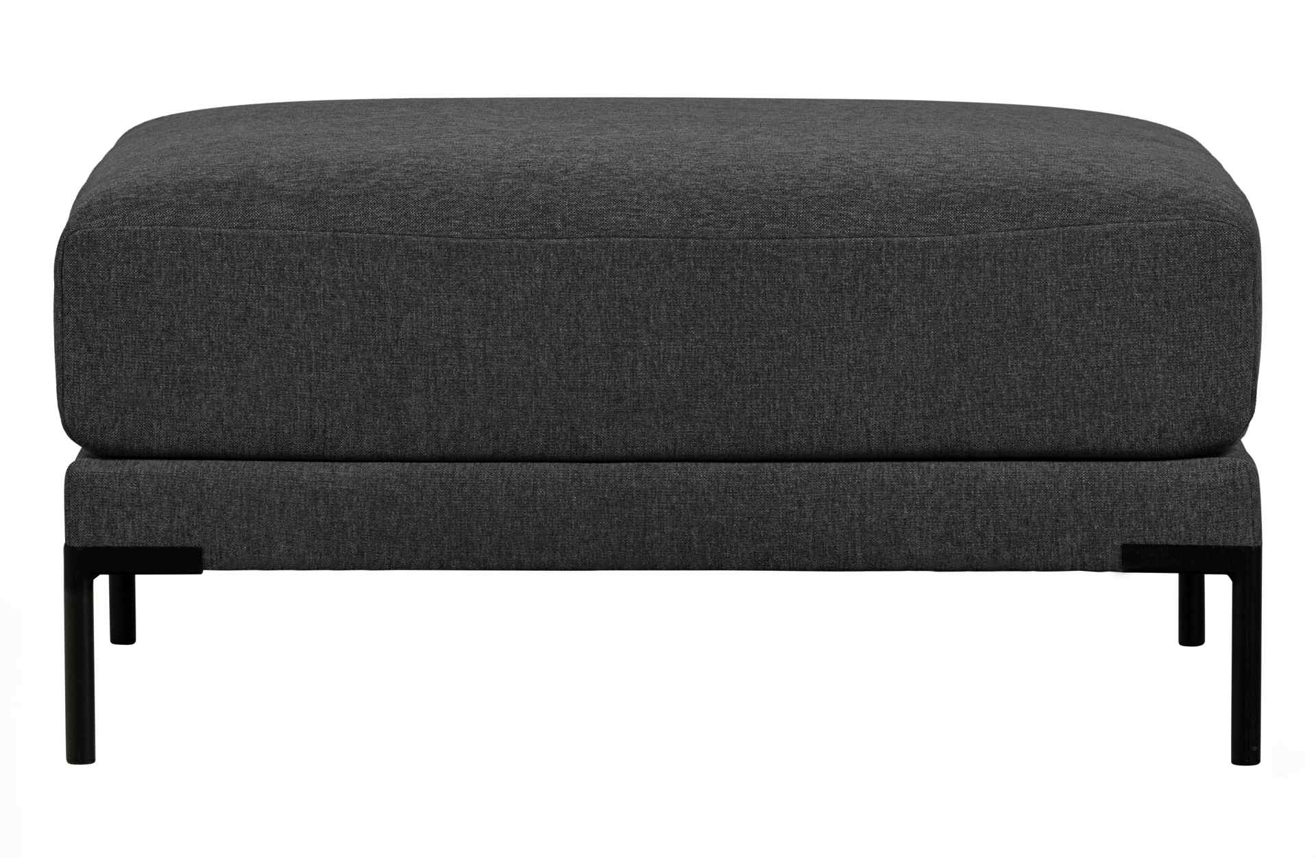 Modulsofa Couple Hocker 100 cm, Dunkelgrau