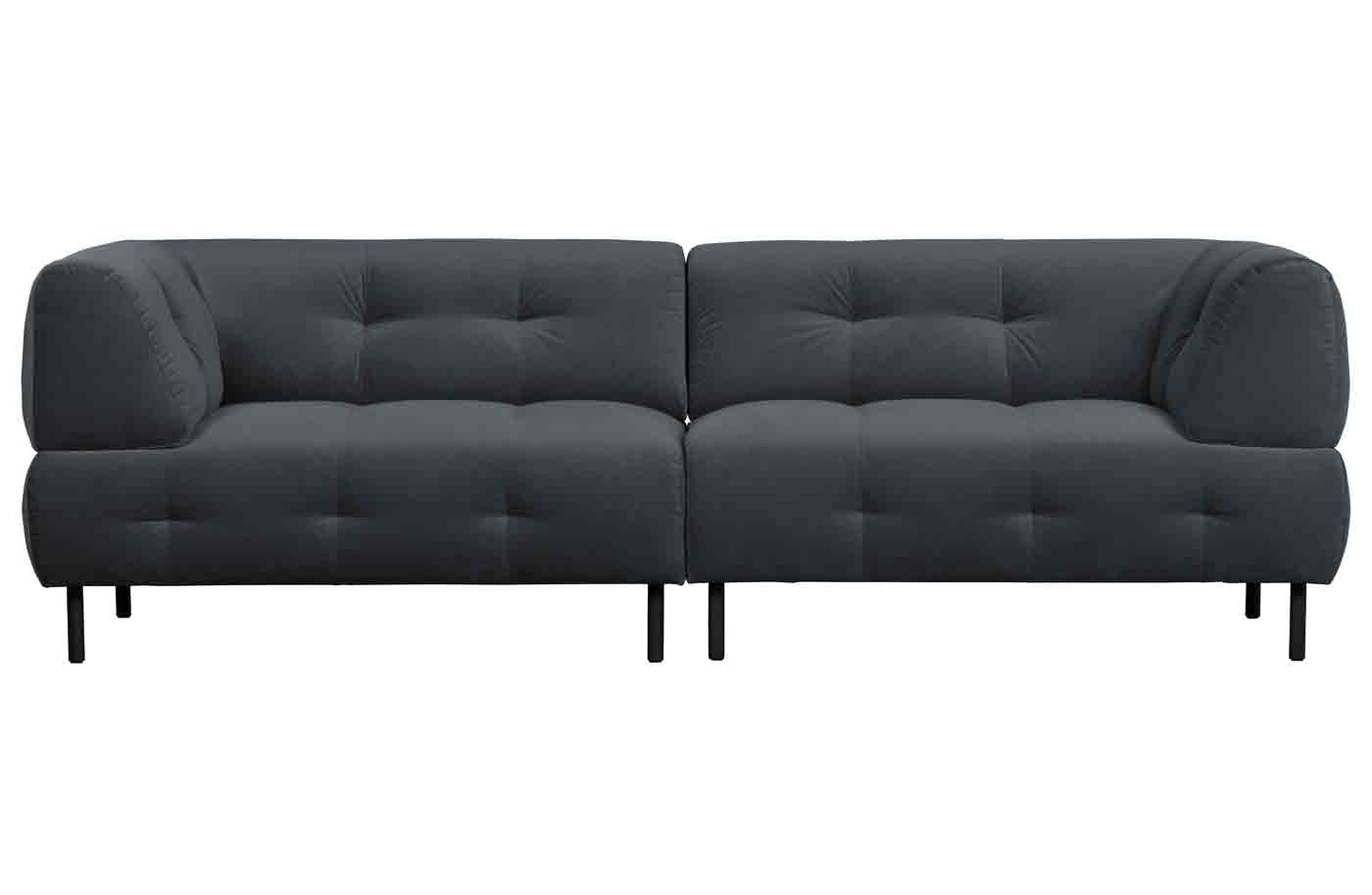 Sofa Lloyd Samt, Dunkelgrau