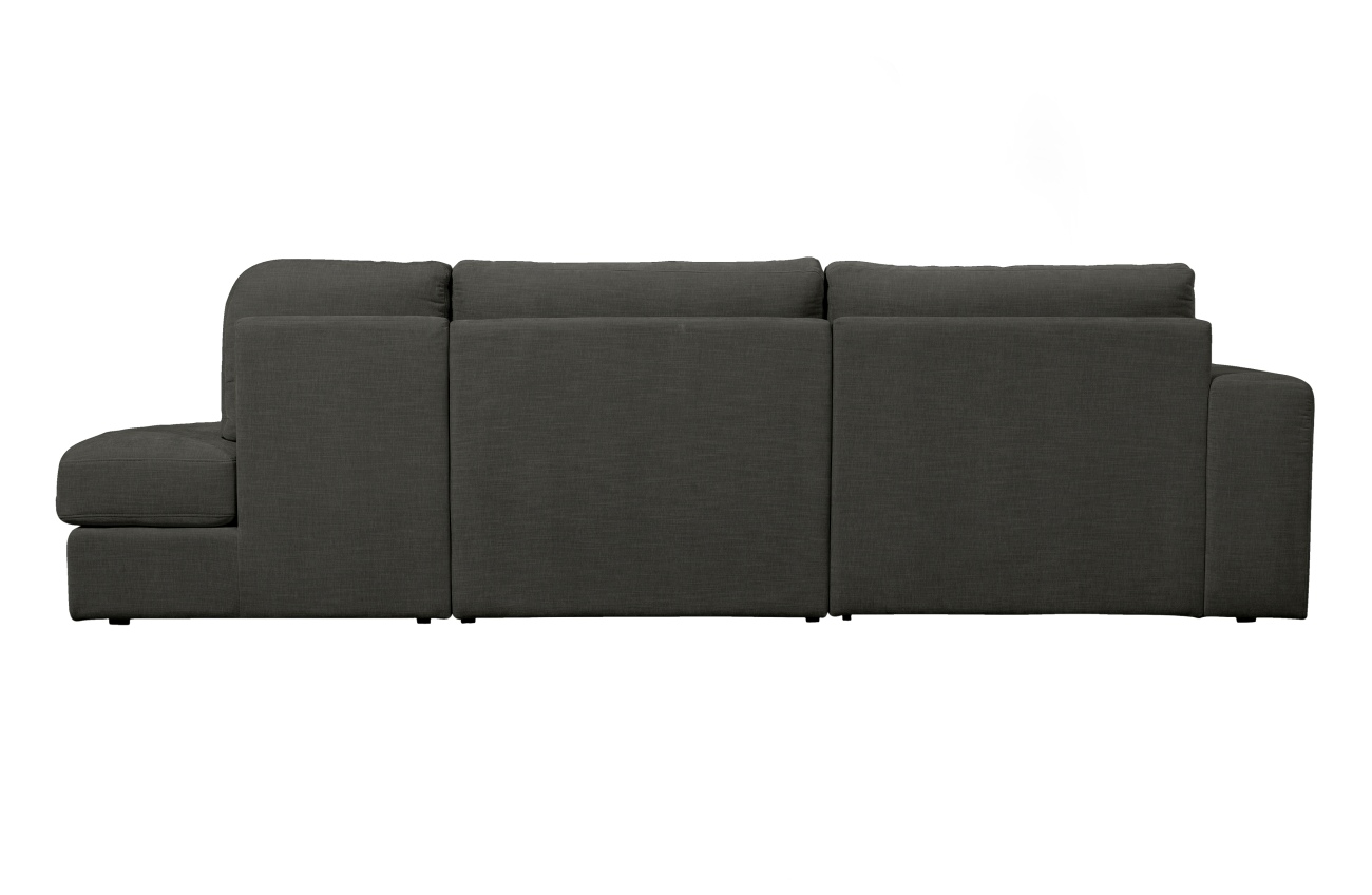 Sofa Family aus Webstoff Rechts, Anthrazit