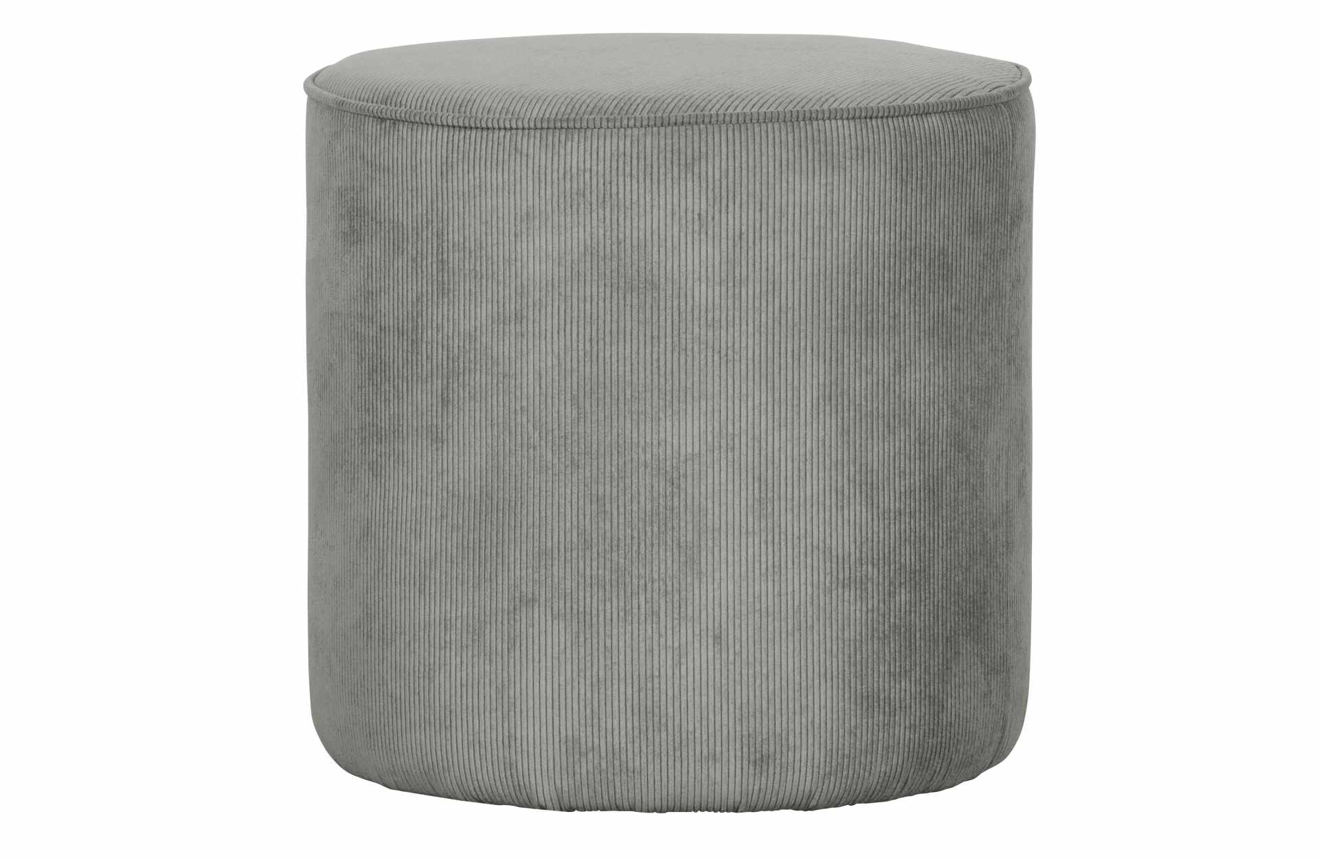 Hocker Sara aus Ribcord, Grau