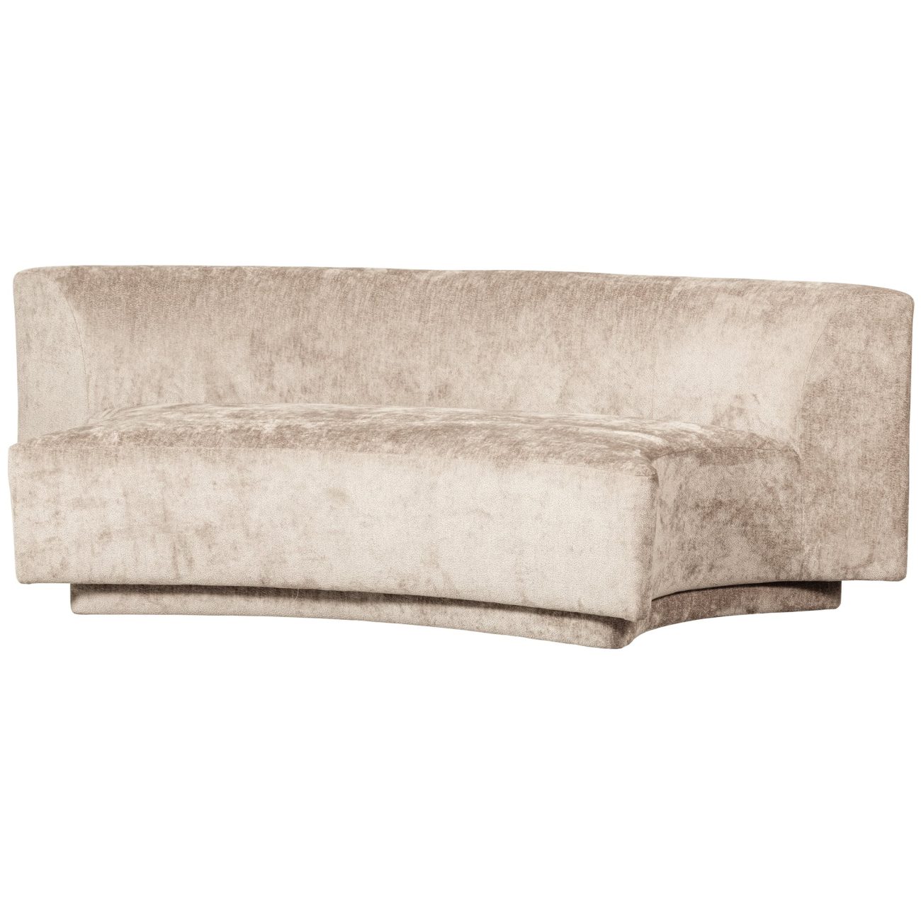 Sofa Popular aus Chenille-Stoff, Natur