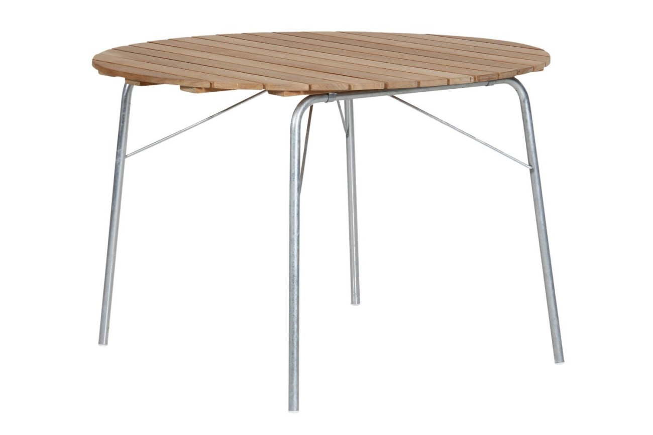 Gartenesstisch Classic aus Teakholz, Ø 110 cm Gartenesstisch Classic aus Teakholz, Ø 110 cm