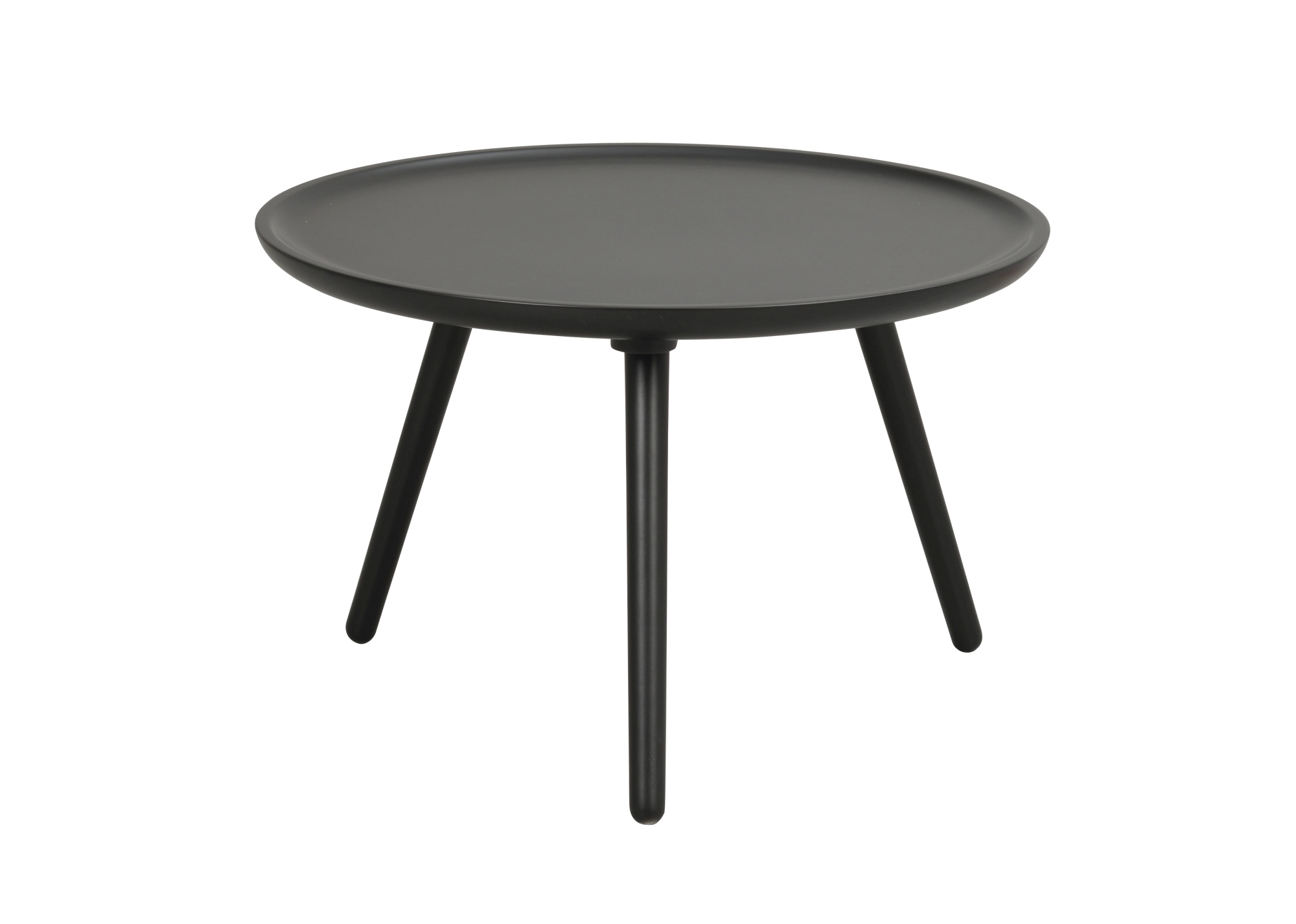 Couchtisch Daisy rund, Schwarz, 55cm