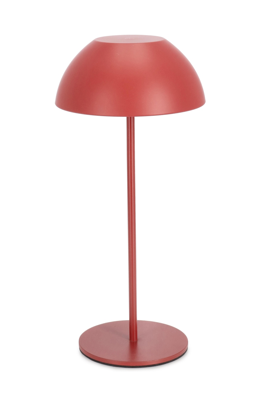 Gartentischleuchte Beren mit LED, Rot