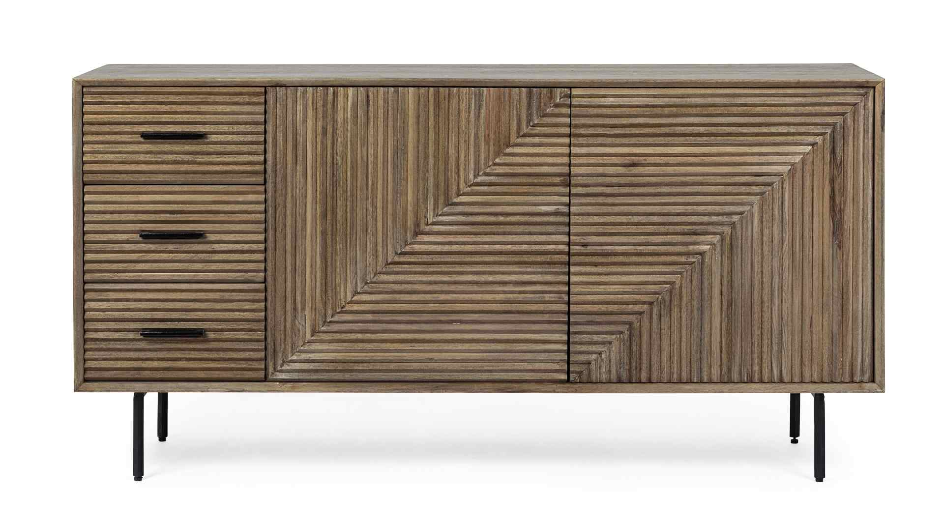 Sideboard Darsey aus Mangoholz, 160 cm