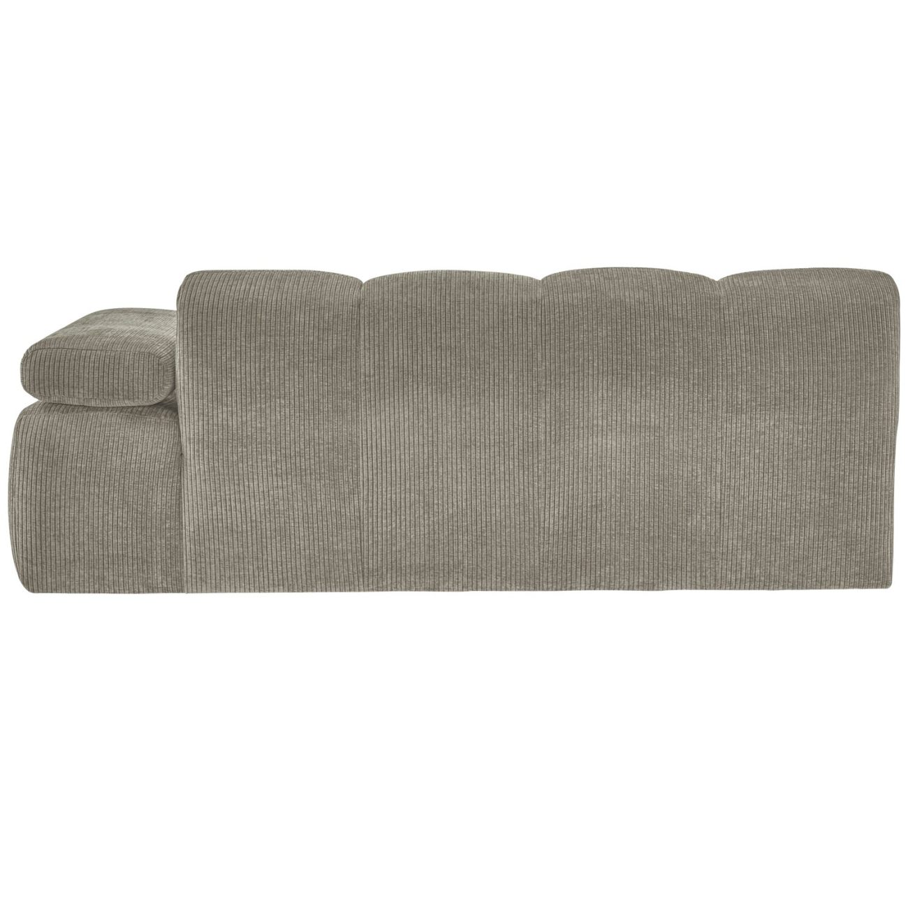 Modulsofa Mojo Flachcord 2er Arm-Rechts, Sand