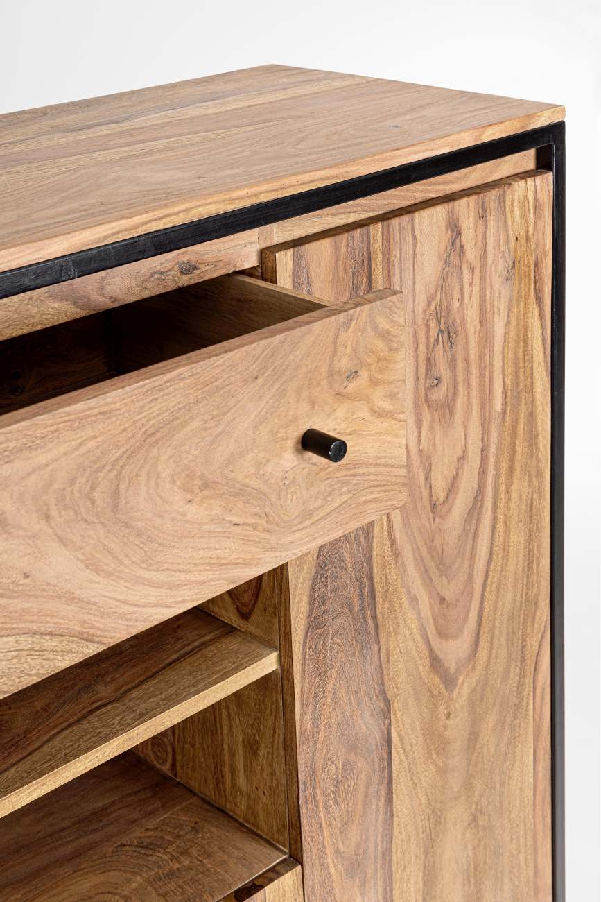 Highboard Nartan aus Sheesham-Holz, 145 cm