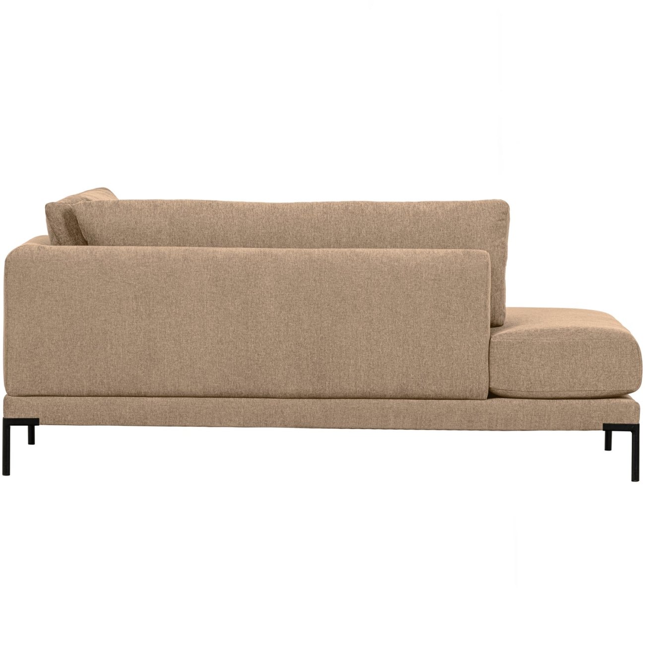 Modulsofa Couple Lounge-Element Links, Butter