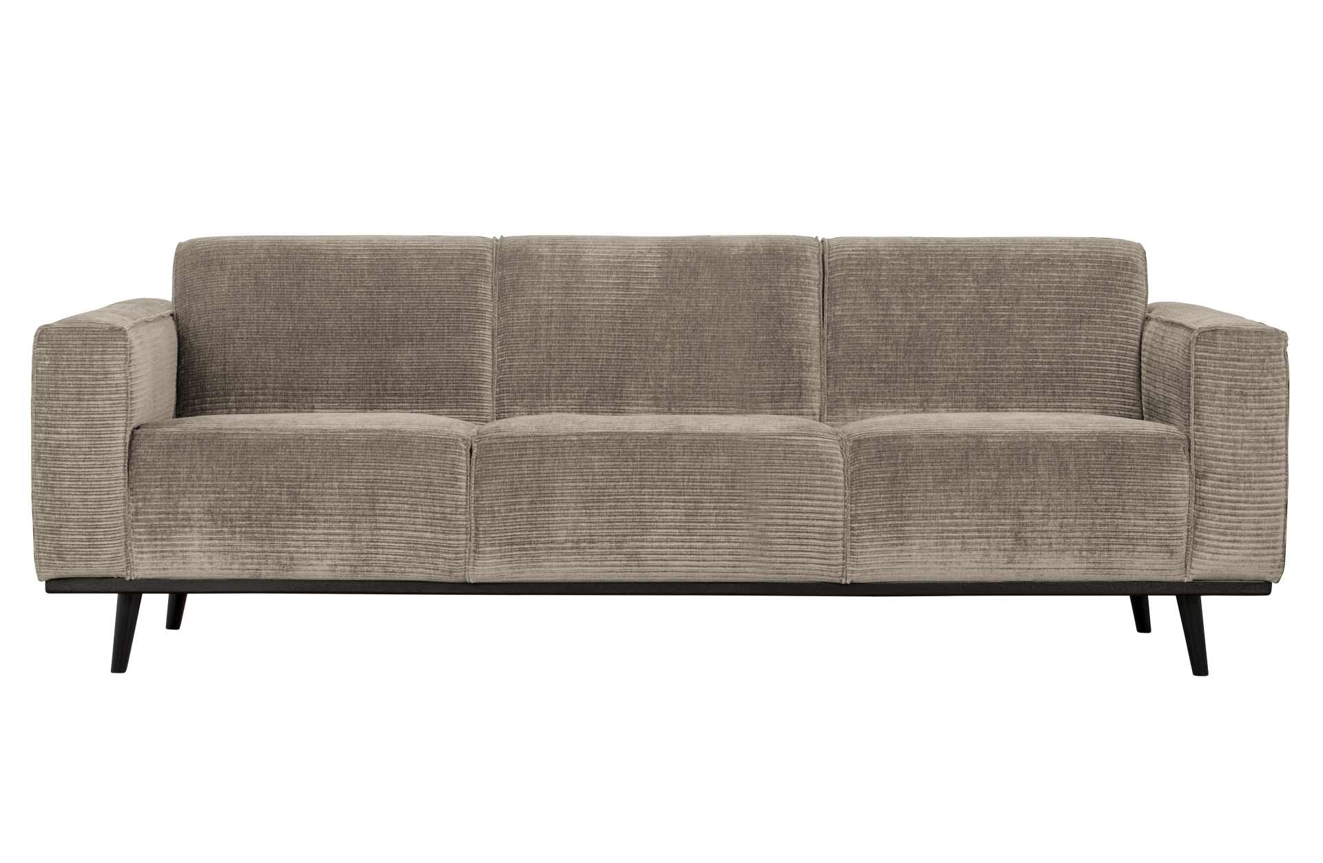 Sofa Statement aus gewebten Jacquard, Beige