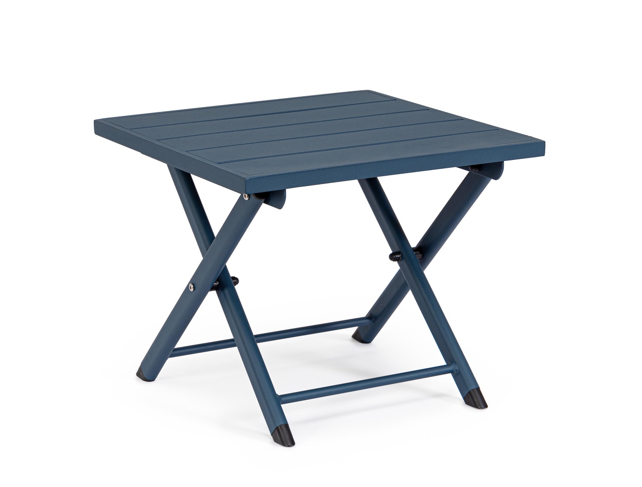 Gartenbeistelltisch Taylor aus Aluminium, Blau