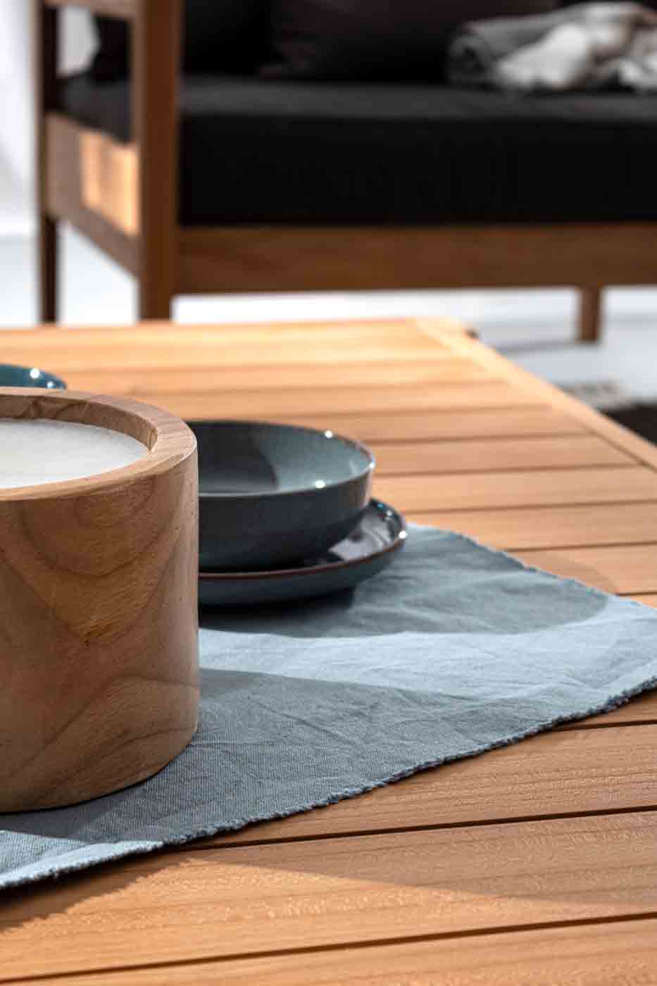 Beistelltisch Kobo aus Teakholz