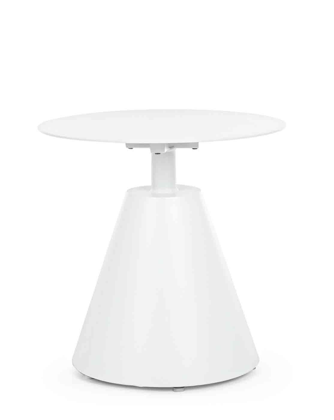 Couchtisch Aloha rund aus Aluminium, Weiß Couchtisch Aloha rund aus Aluminium, Weiß