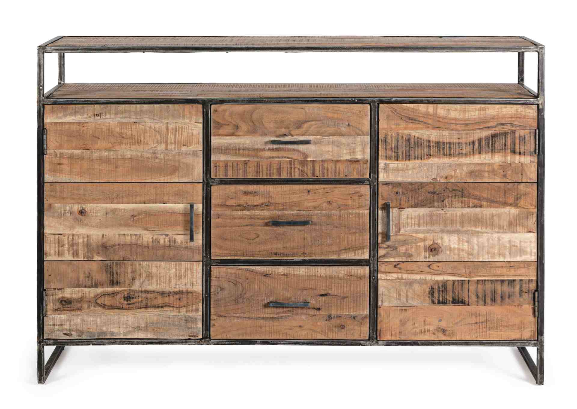 Sideboard Elmer aus Akazienholz, 150 cm