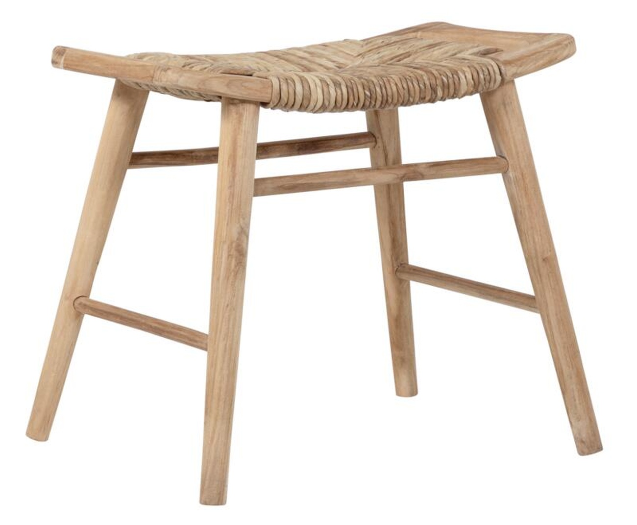 Hocker Rex aus Teakholz