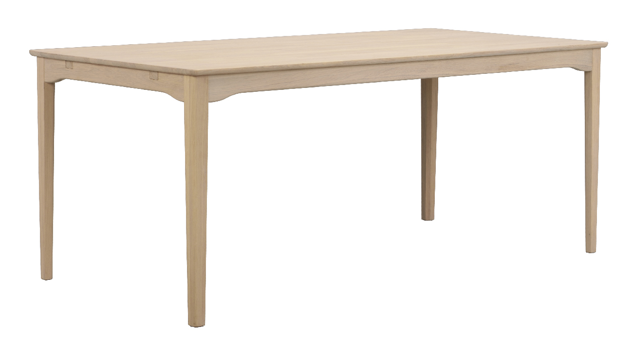 Esstisch Markham 180x90cm, Eiche Weiß pigmentiert