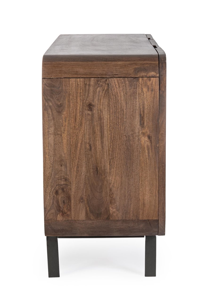 Sideboard Orissa aus Mangoholz Braun, 145 cm