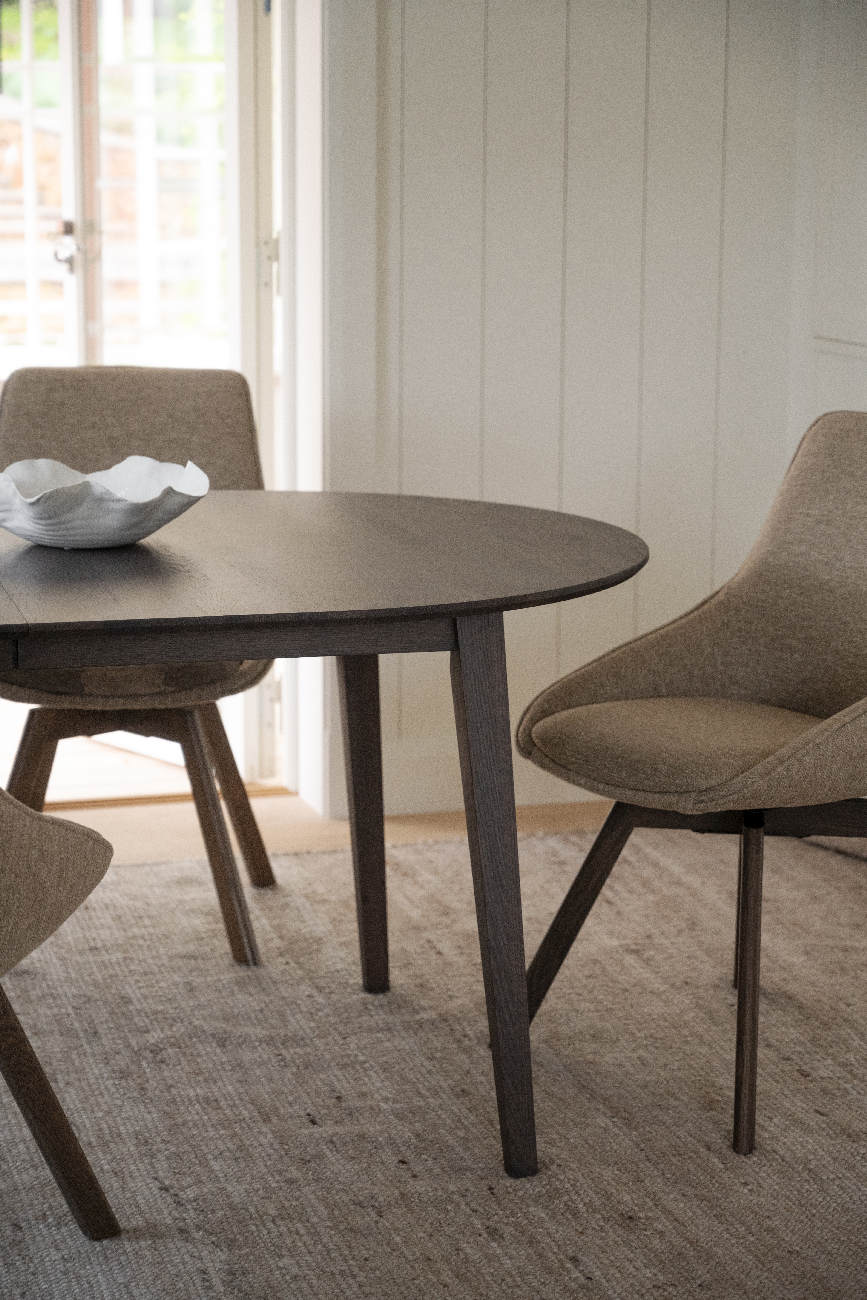 Esstisch Filippa Oval mit Auszug, 170/210cm, Eiche Braun