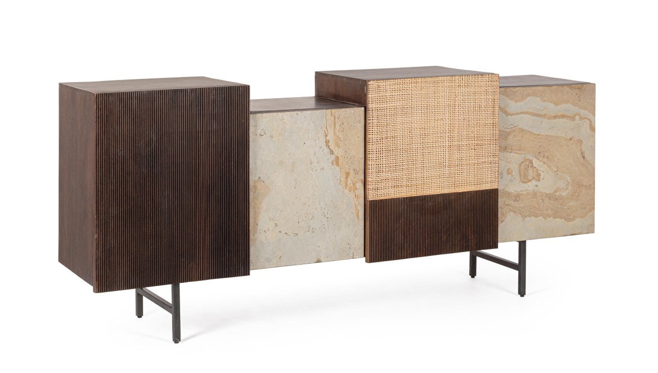 Sideboard Kinbik aus Mangoholz, 180 cm