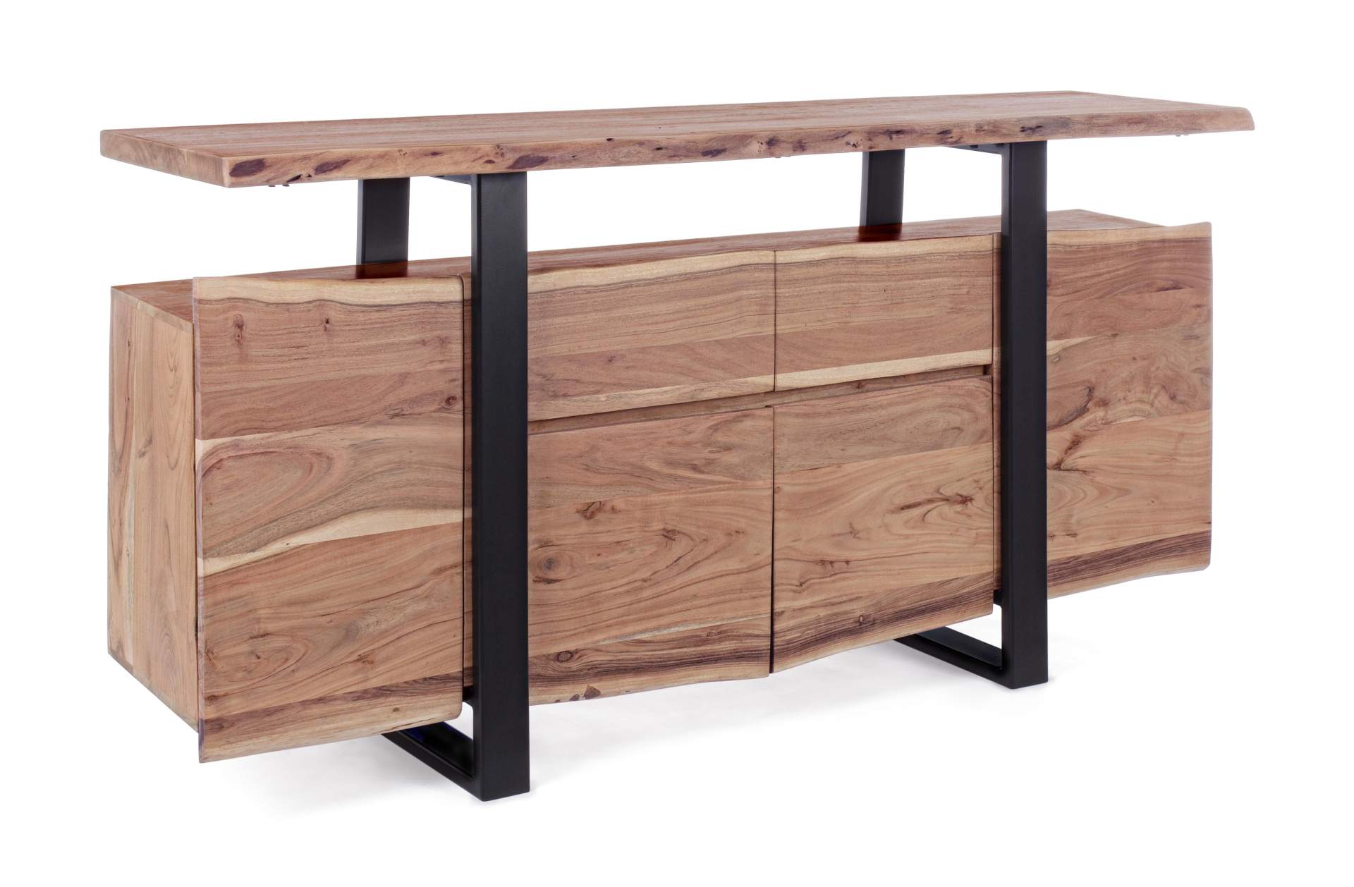 Sideboarg Artur aus Akazienholz, 175 cm