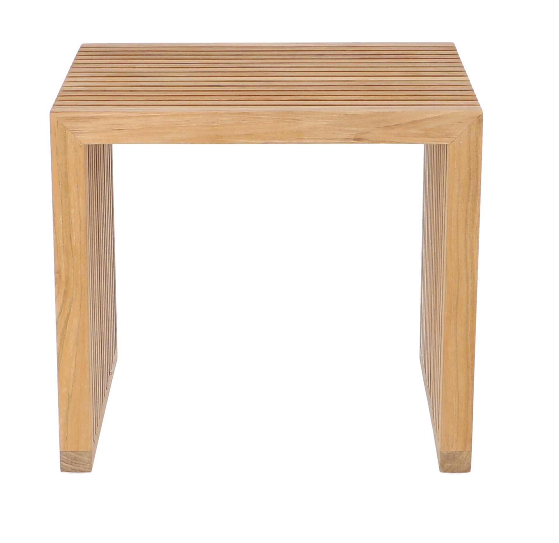 Hocker Tivoli aus Teakholz