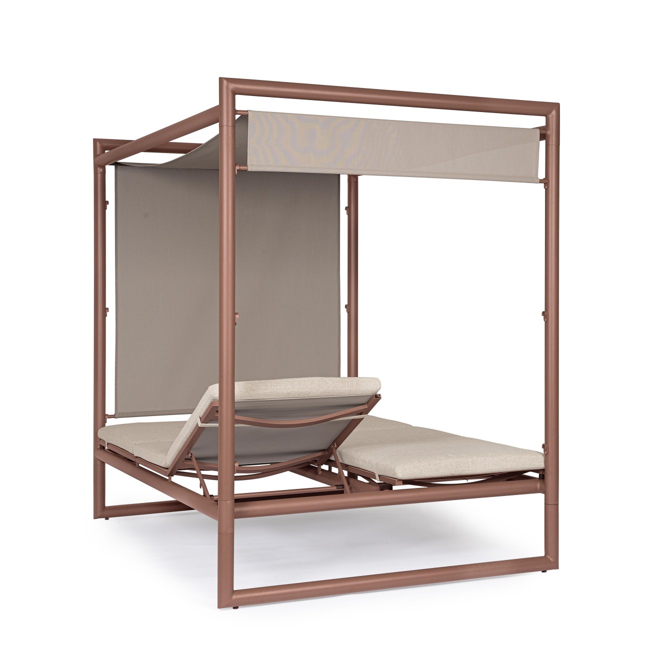 Gartendaybed Konnor aus Aluminium, Barin