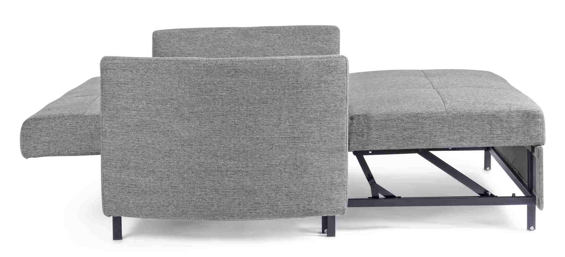 Schlafsofa Clayton mit Stoff-Bezug, Grau