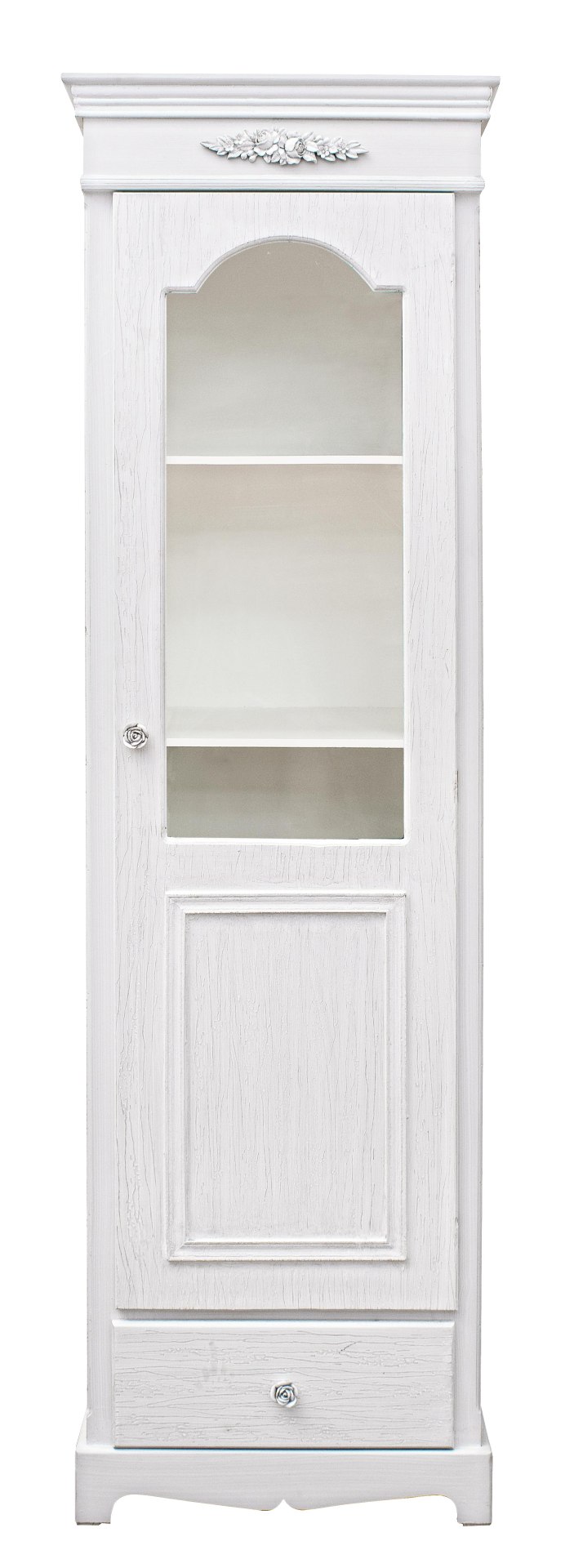 Vitrine Blanc aus MDF, 170 cm