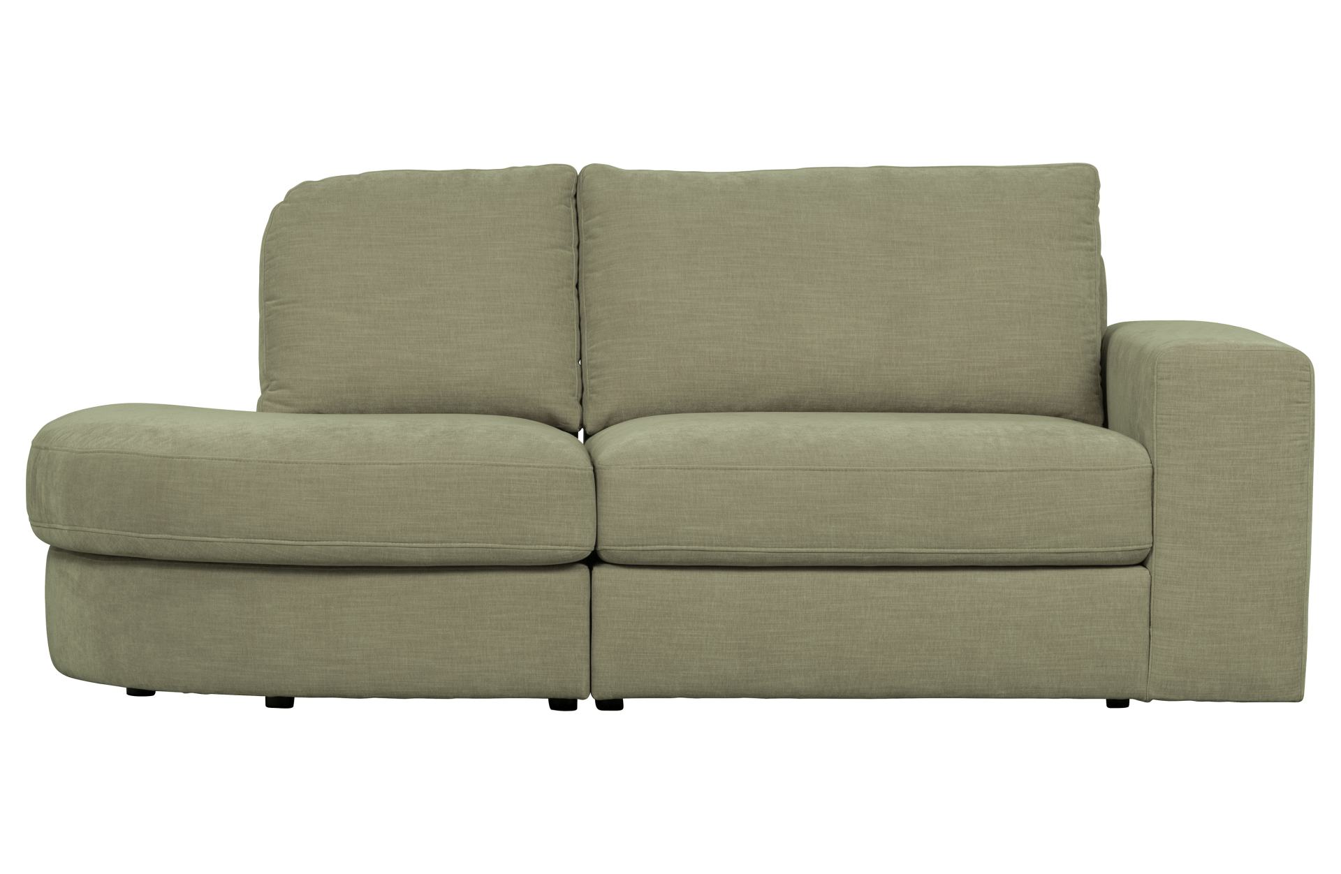 Modulsofa Family 1-Seat Element Rechts, Grün