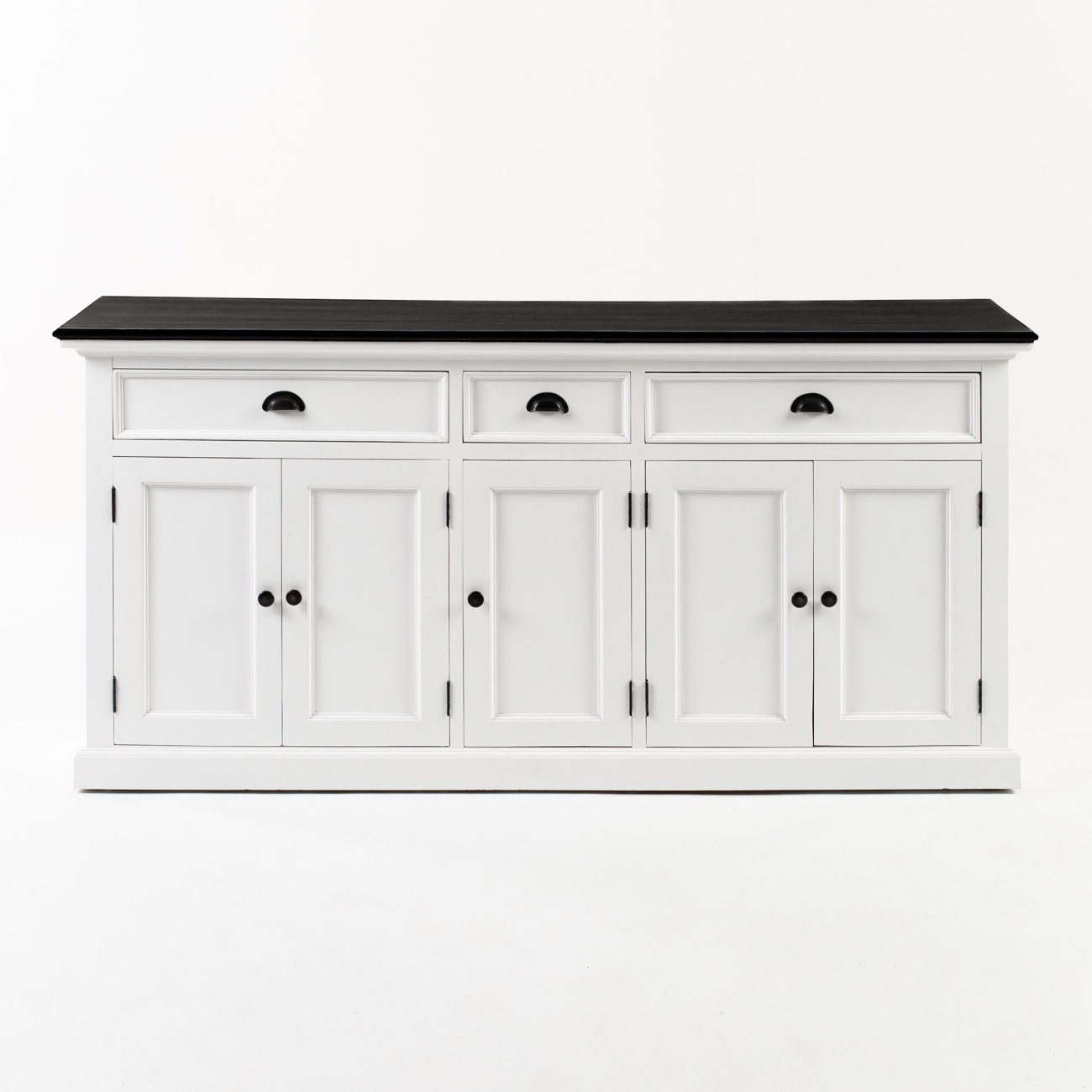 Sideboard Halifax Contrast mit 5 Türen, 180 cm