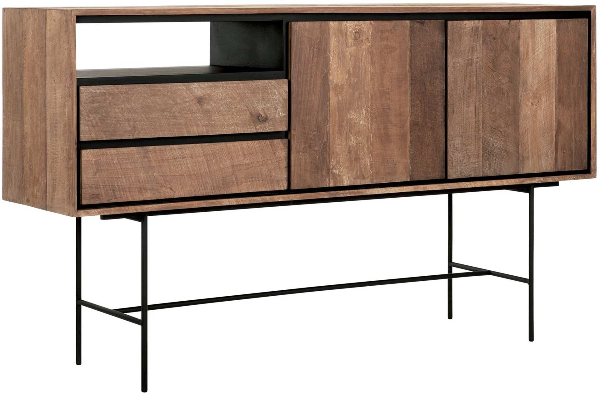 Sideboard Metropole, 2 Türen und 2 Schubladen