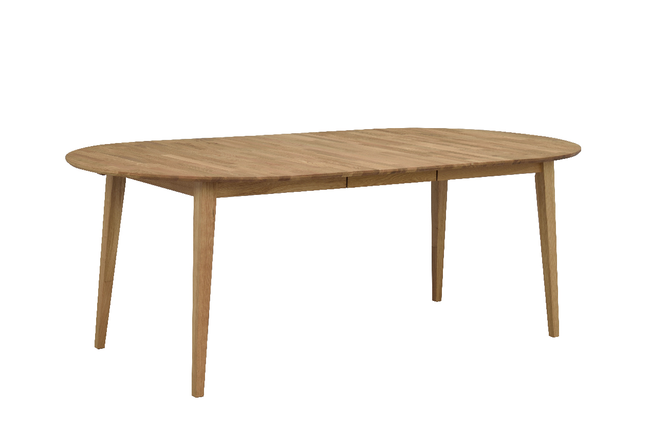 Esstisch Filippa Oval mit Auszug, 170/210cm, Eiche Natur