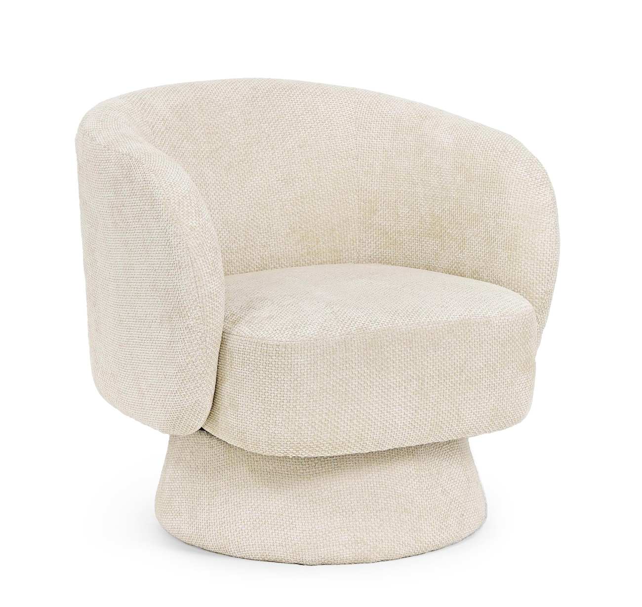 Sessel Julienne aus Stoff, Beige Sessel Julienne aus Stoff, Beige
