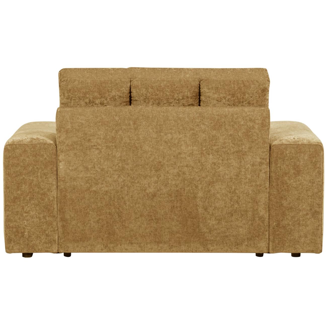 Loveseat Date aus Webstoff, Gold