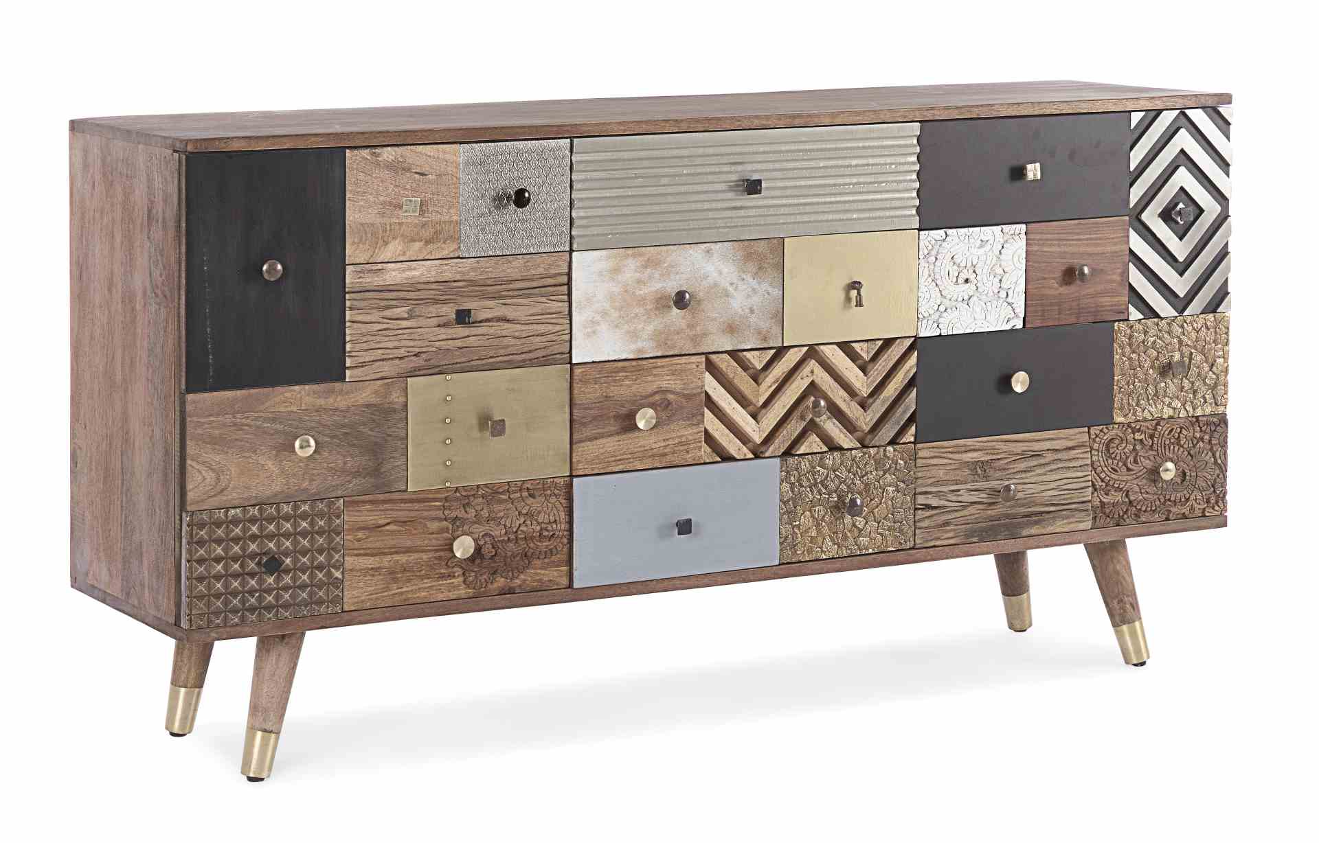 Sideboard Dhaval aus Mangoholz, 150 cm