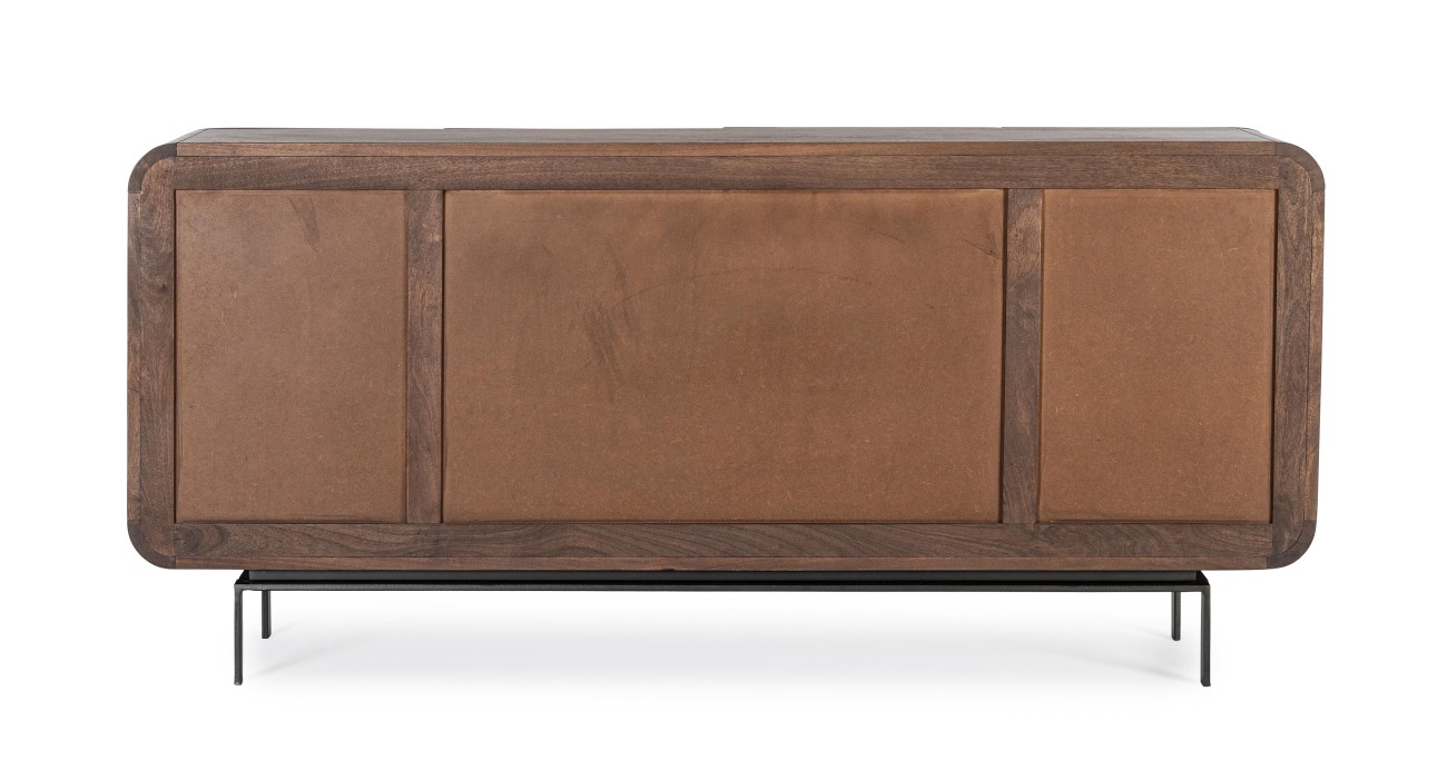 Sideboard Orissa aus Mangoholz Braun, 180 cm