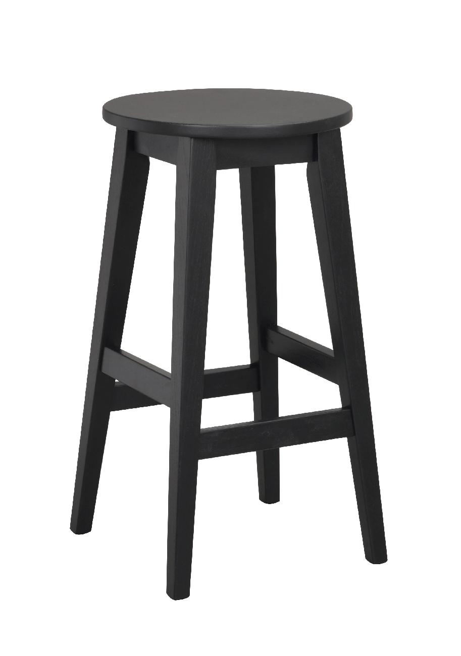 Barhocker Austin 2er Set, Eiche Schwarz