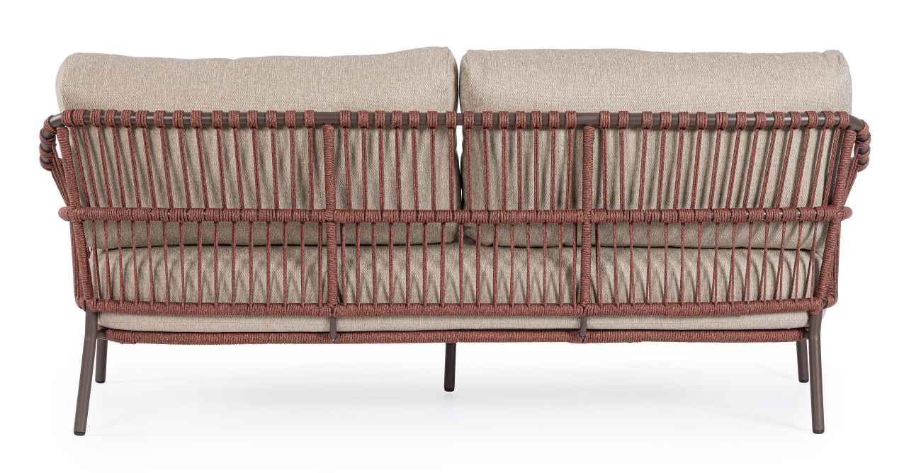 Gartensofa Talaia aus Metall, Java