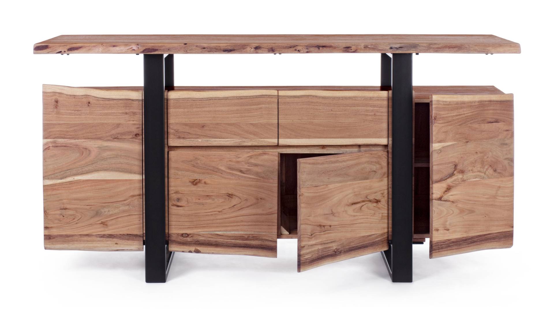 Sideboarg Artur aus Akazienholz, 175 cm
