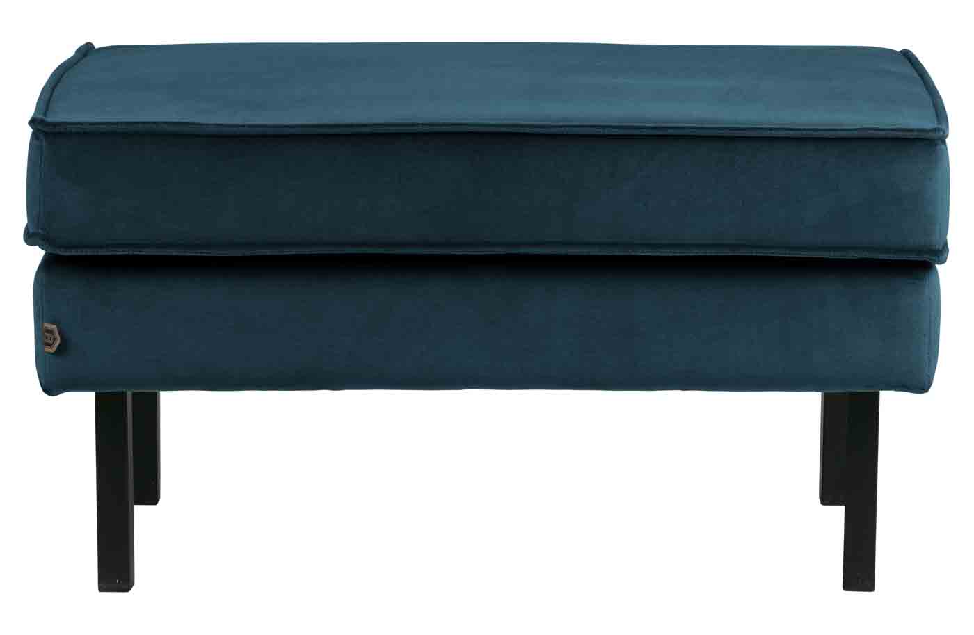 Hocker Rodeo Samt, Blau