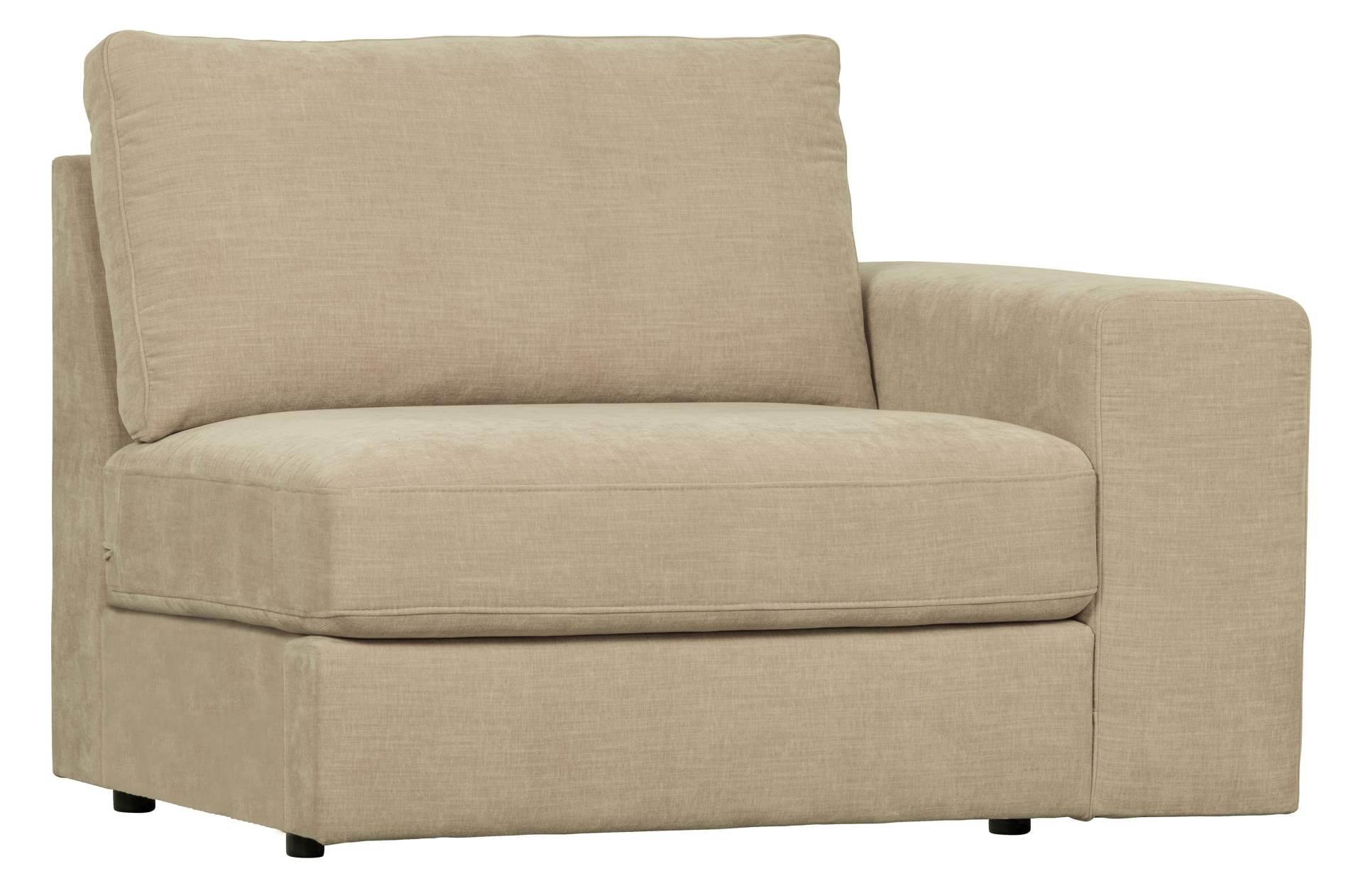 Modulsofa Family 1-Seat Element Rechts, Sand