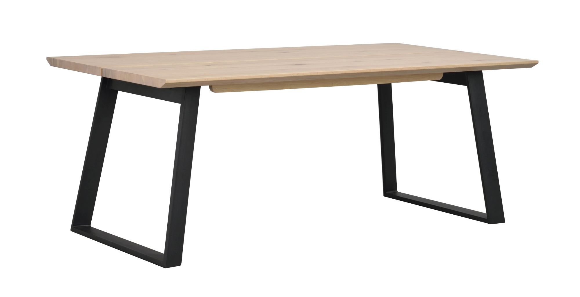 Esstisch Melville 210x95cm, Wildeiche Weiß pigmentiert