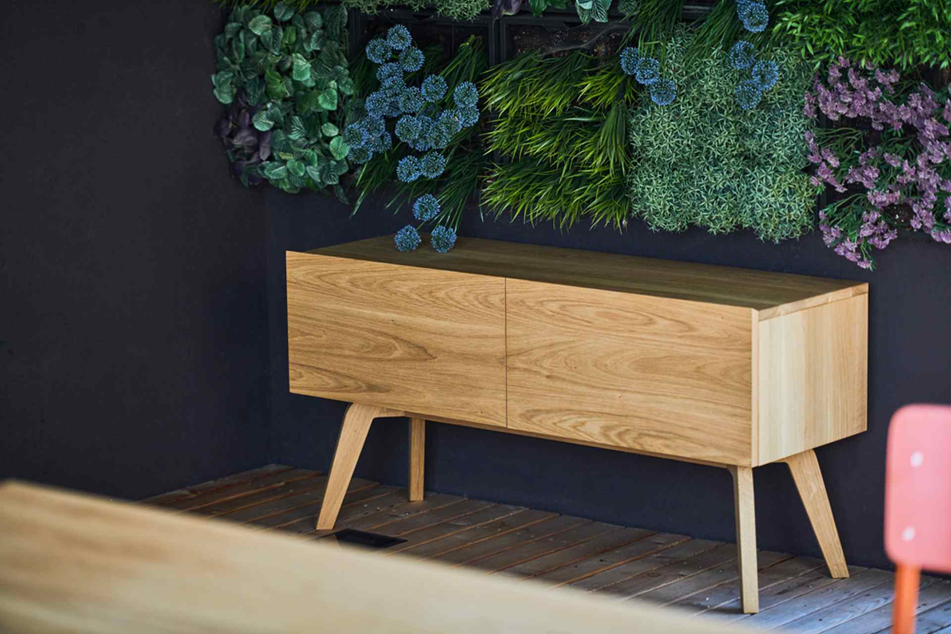 Sideboard Dweller aus Eichenholz, 120 cm